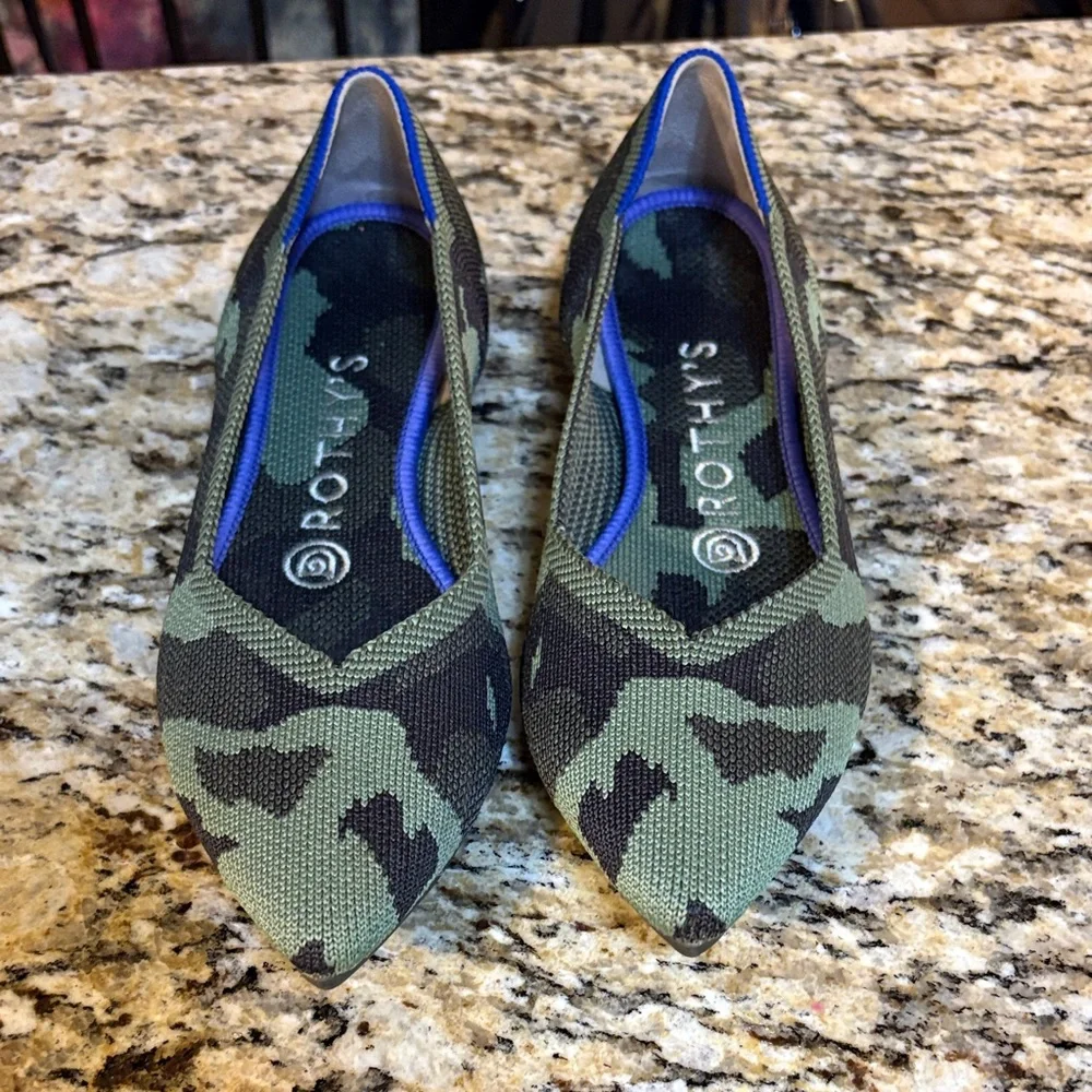 Green camo Rothys - Picture 1 of 6